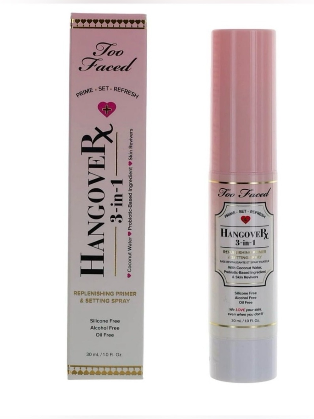 Too Faced Hangover 3-in-1 Replenishing Primer & Setting Spray — 30 ml